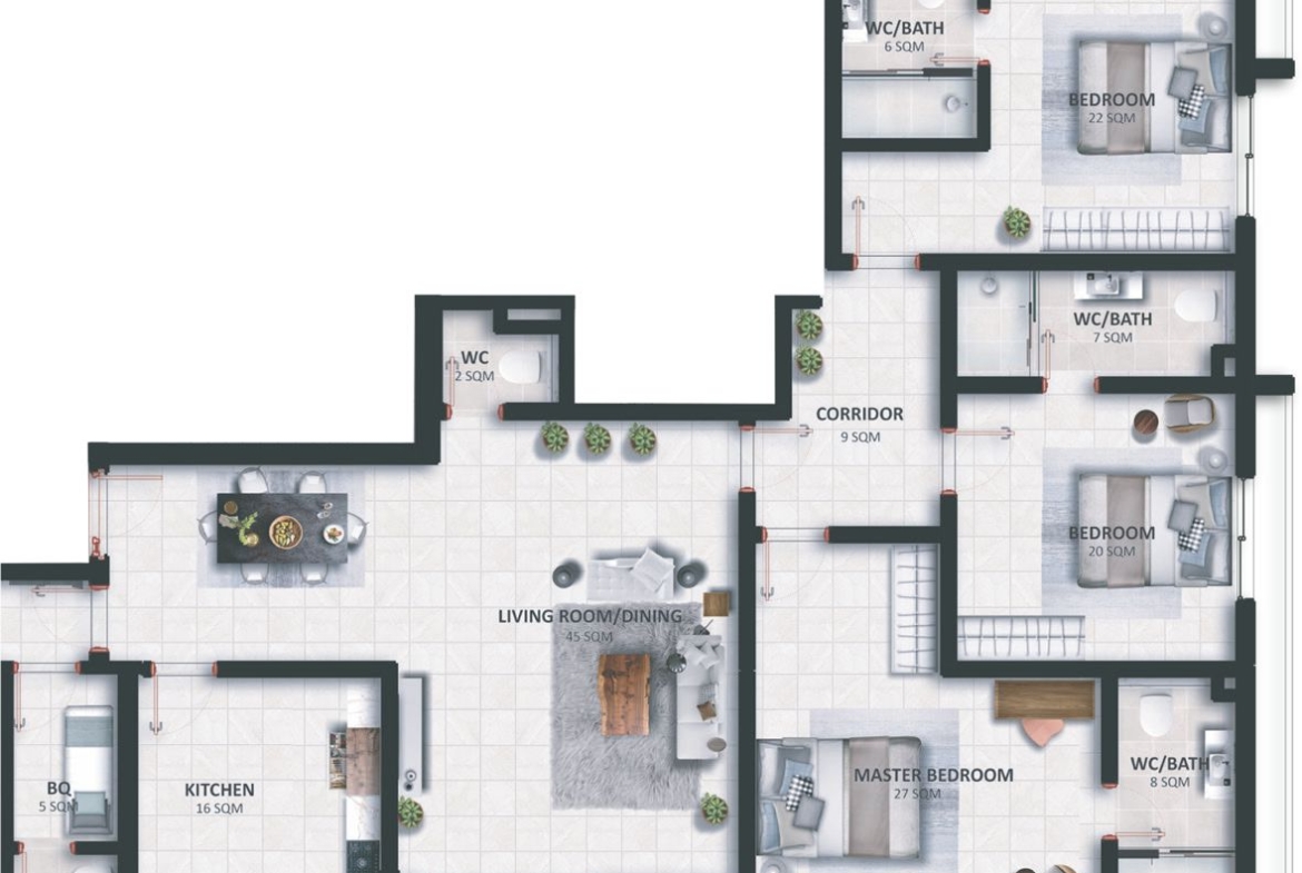 54 Glover Tower - floor plan 3