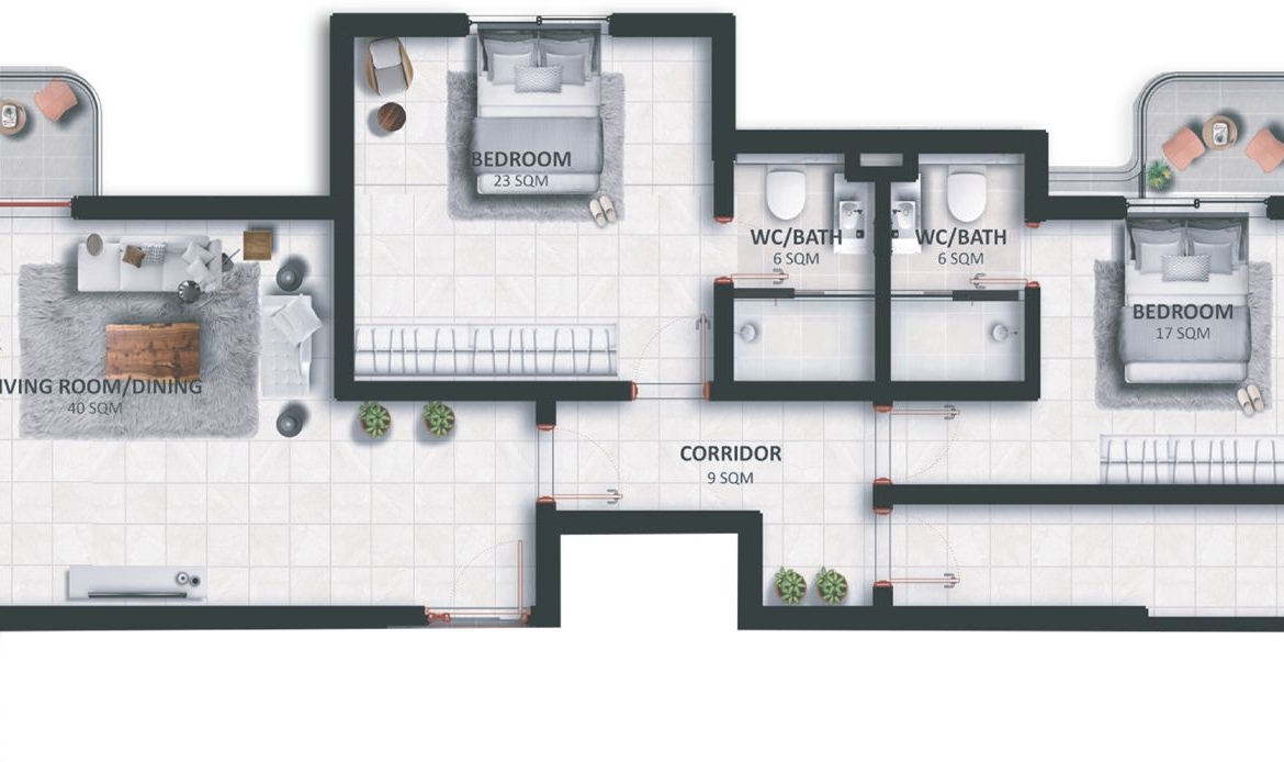 54 Glover Tower - floor plan 4