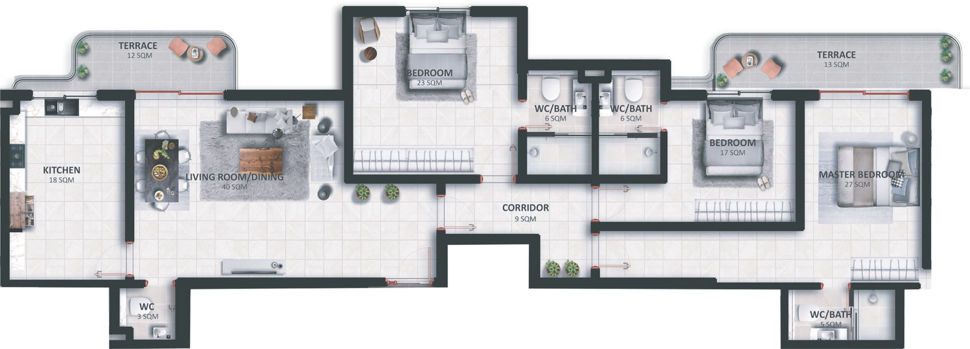 54 Glover Tower - floor plan 4