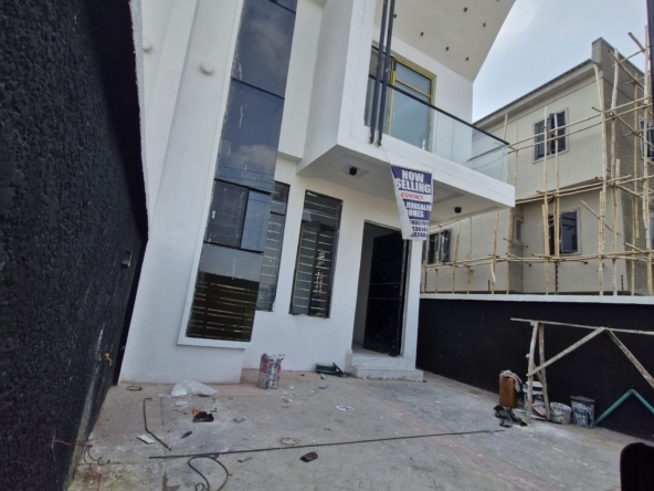 Newly built four bedroom semi detached duplex (ikota4bsd02)