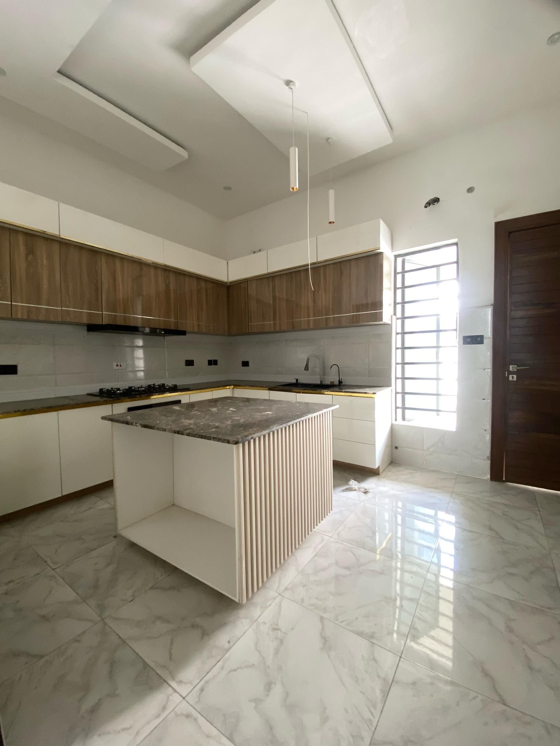 Five bedroom semi detached duplex in a secured estate (osapa5bsd01)