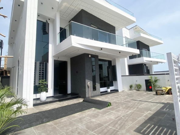Newly built five bedroom detached duplex (ajah5bdd12)