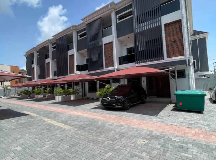 Newly built four bedroom terrace duplex (ikate4bt06)