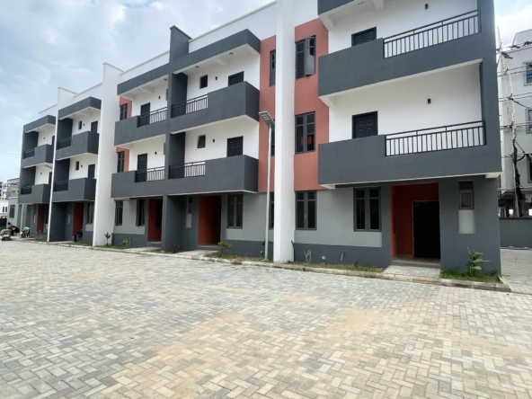 Newly built four bedroom terrace duplex (ikate4btd10)