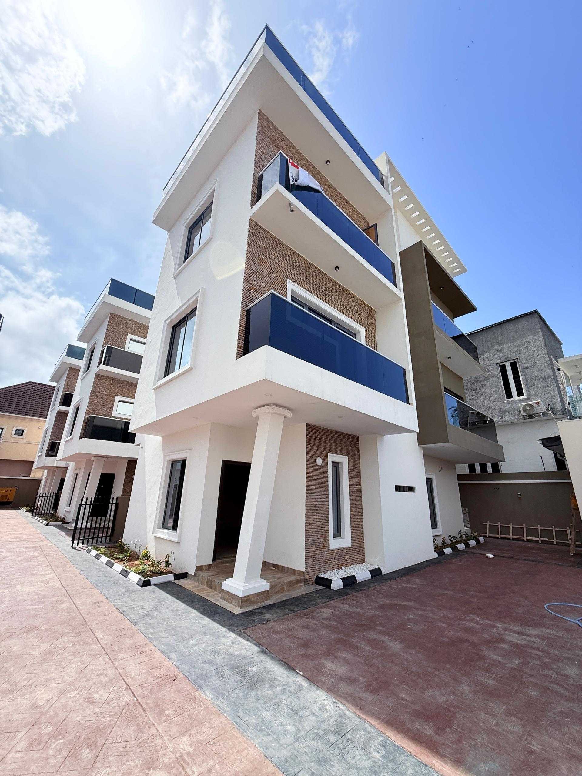 Four bedroom semi detached duplex (AGUNGI4BSD01)