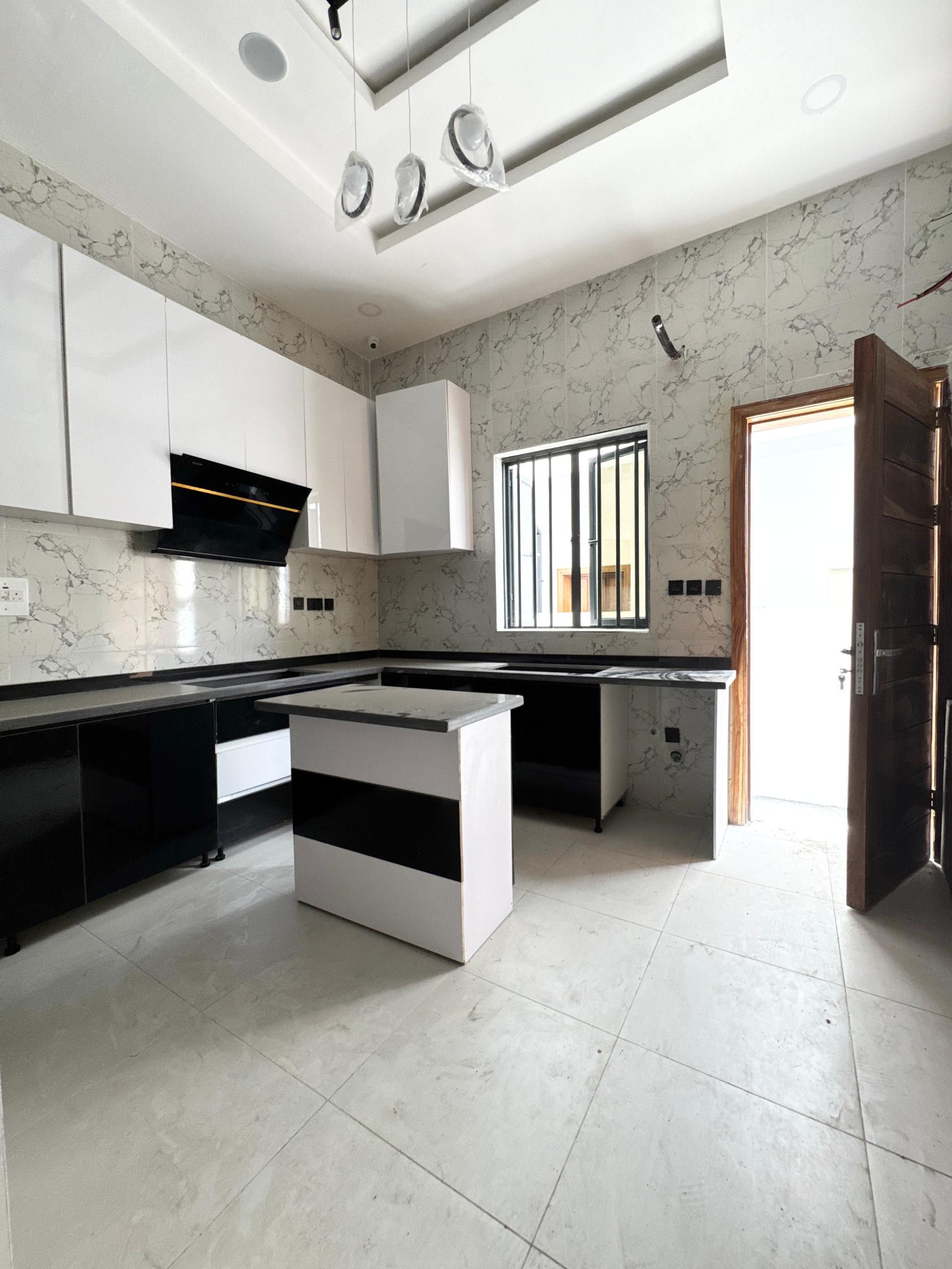 Newly built four bedroom semi-detached duplex (OSAPA4BSD01)