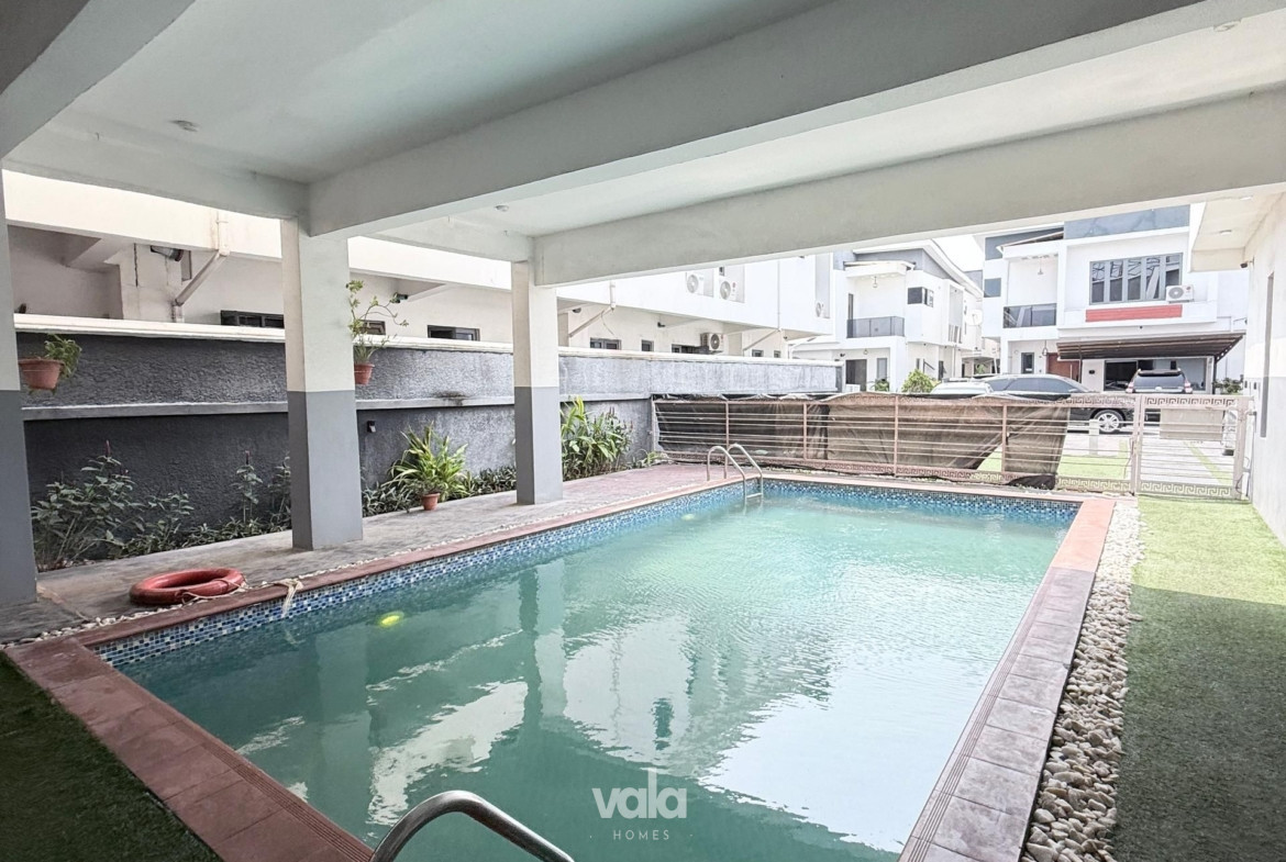 Newly built four bedroom terrace duplex (ologolo4td01)