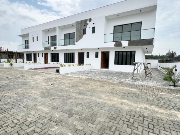Newly built three bedroom terraced duplex (ajah3btd03)