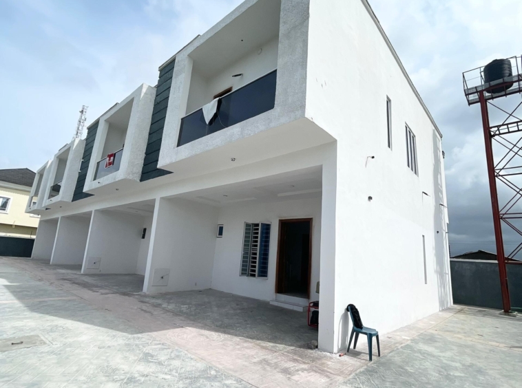 Affordable four bedroom terrace duplex(ikota4btd05)
