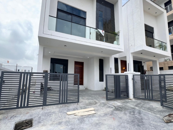 Charming four bedroom semi detached duplex(ikota4bsd05)