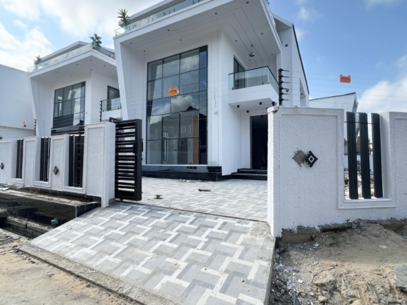 Stylish five bedroom fully detached duplex(ajah5bdd20)