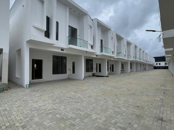 Elegant four bedroom terrace duplex(ikota4btd03)