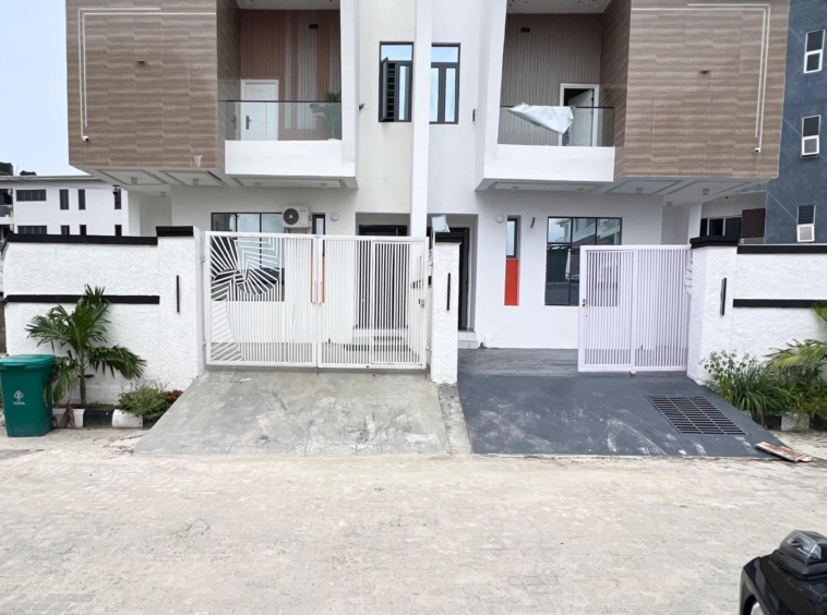 Elegant four bedroom semi detached duplex(ikate4bsd07)