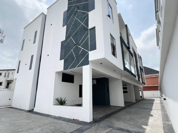 Neat four bedroom terrace duplex(ikate4btd11)