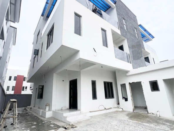 Four bedroom semi detached duplex(ikate4bsd08)