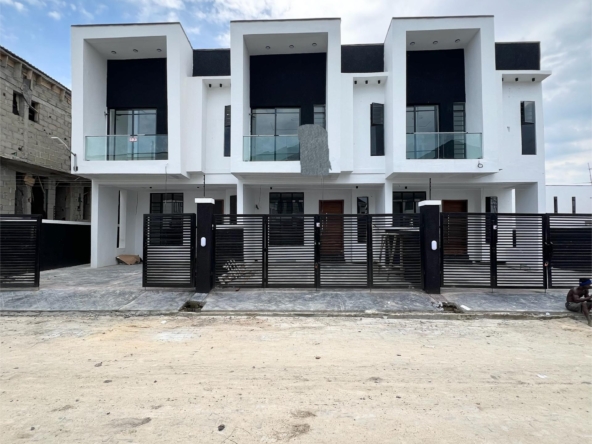 Modern four bedroom terrace duplex(ikota4btd04)