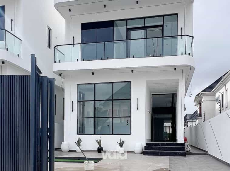 Contemporary five bedroom fully detached duplex (lekki5bdd08)