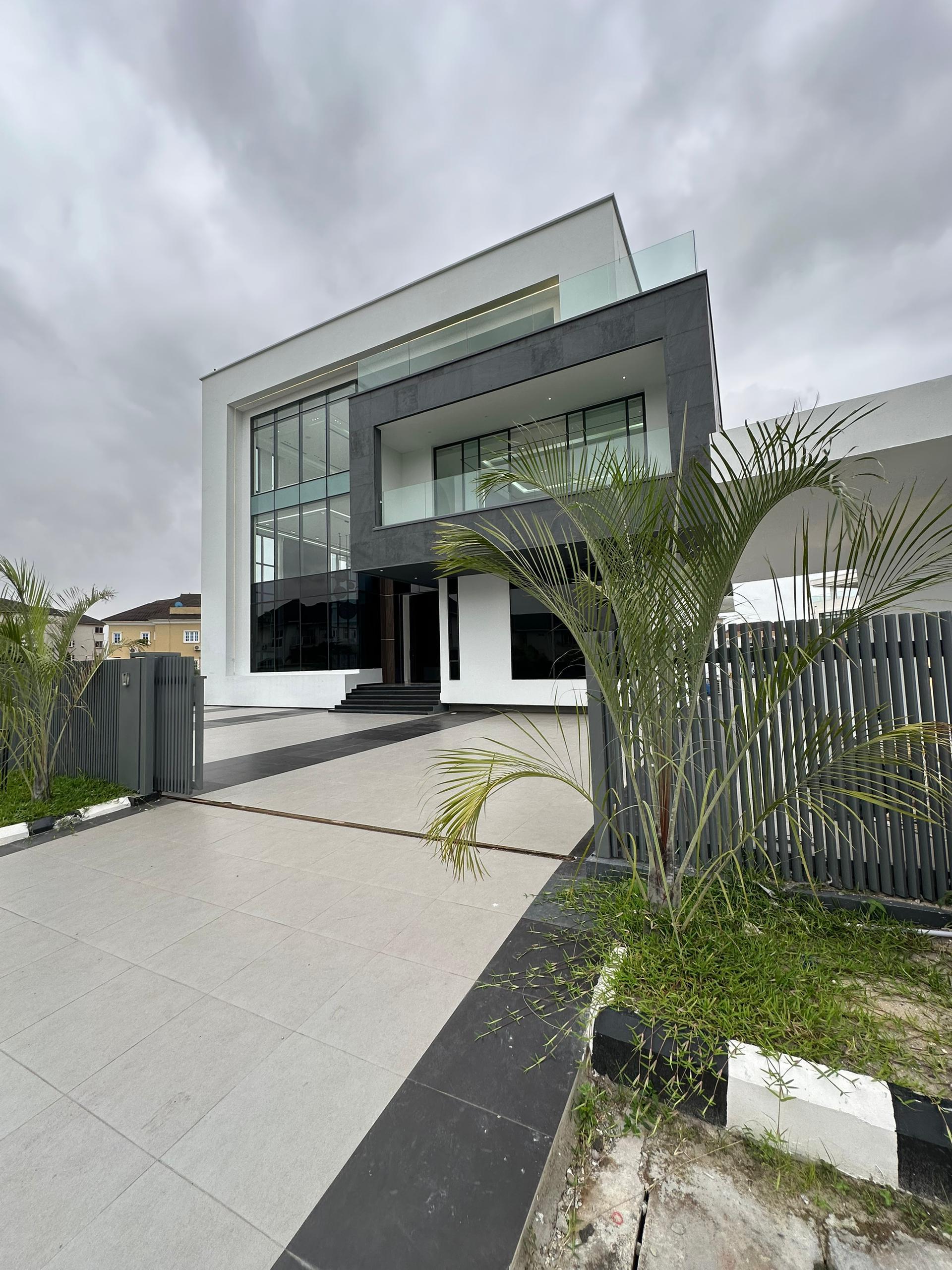 Contemporary five bedroom fully detached duplex(OSAPA5BDD10)