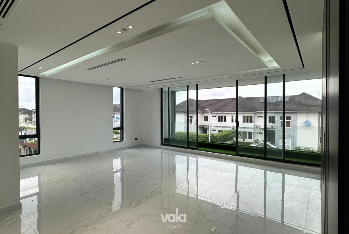 Contemporary five bedroom fully detached duplex(OSAPA5BDD10)