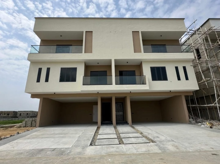 Furnished four bedroom semi detached duplex(lekki14bsd01)