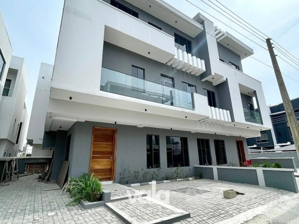 Spacious four bedroom semi detached duplex(osapa4bsd02)