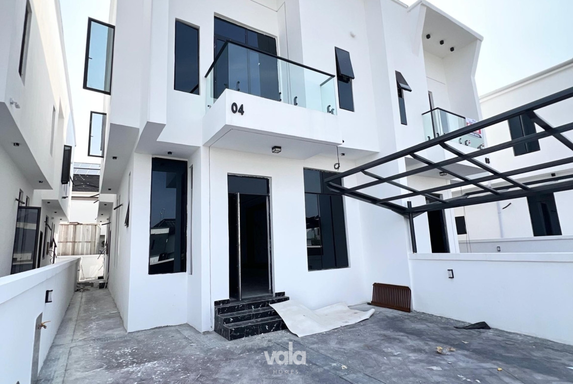 four bedroom semi detached duplex (ORCHID4BSD10)
