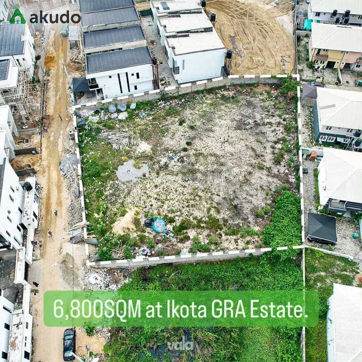1,800 Square Meters Residential Land (01IkotaLand) 1,800 Square Meters Residential Land (01IkotaLand)