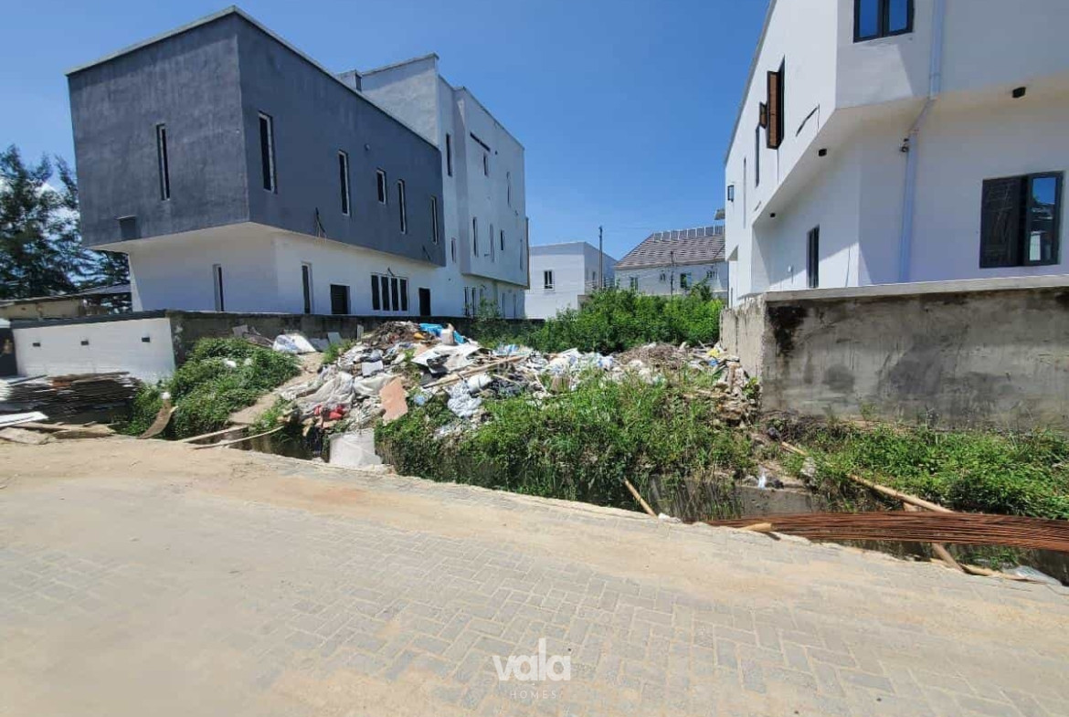 Ready to build land in a secure estate (02IkotaLand)